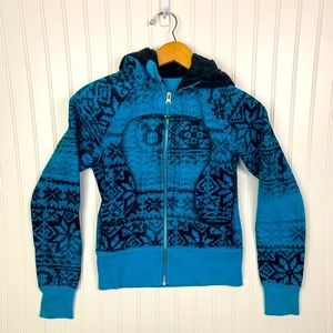 Lululemon Special Edition heavy weight fleece lined full zip hoodie size 4